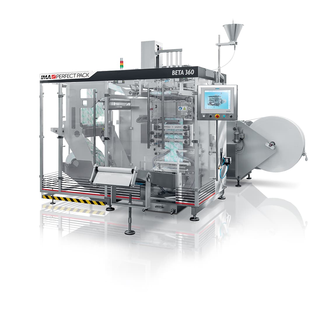 BETA series reference image (BETA 360 shown). The BETA 200 configuration differs.